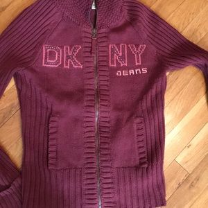 DKNY sweater.